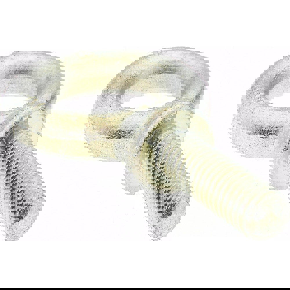 Fixed Lifting Eye Bolt: With Shoulder, 2,100 lb Capacity, 1/2-13 Thread, Grade 1030 Steel